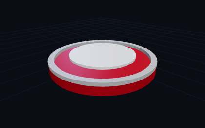 Pins & Abzeichen – 3D-Druck-Generator – 3D-Druck Vorschau