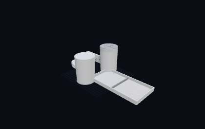 Badezimmer-Set – 3D-Druck-Generator – 3D-Druck Vorschau