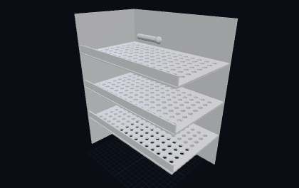 Dusch-Caddy – 3D-Druck-Generator – 3D-Druck Vorschau