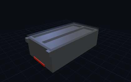 Batteriehalter & Akkuschienen – 3D-Druck-Generator – 3D-Druck Vorschau