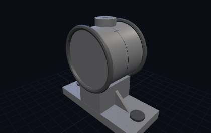 Stehlager / Flanschlager – 3D-Druck-Generator – 3D-Druck Vorschau