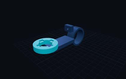 Bike Computer Mount – 3D-Druck-Generator – 3D-Druck Vorschau
