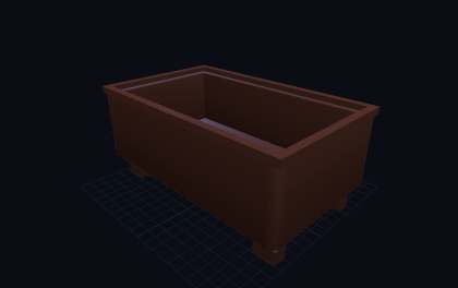 Bonsai-Schale & Pflanzschale – 3D-Druck-Generator – 3D-Druck Vorschau