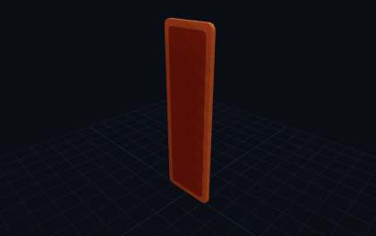 Lesezeichen – 3D-Druck-Generator – 3D-Druck Vorschau