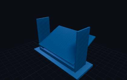 Visitenkartenhalter – 3D-Druck-Generator – 3D-Druck Vorschau