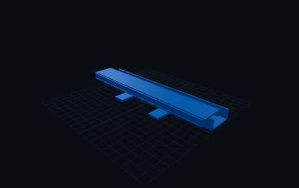 Kabel-Clips und Kabelkanal – 3D-Druck-Generator – 3D-Druck Vorschau