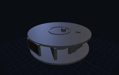 Kabel-Wickler – 3D-Druck-Generator – 3D-Druck Vorschau