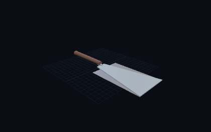 Tortenheber – 3D-Druck-Generator – 3D-Druck Vorschau