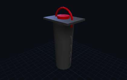 Kamera-Handgriff – 3D-Druck-Generator – 3D-Druck Vorschau