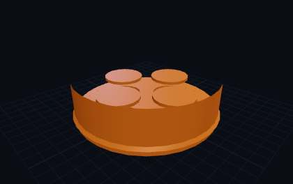 Katzen-Futterpuzzle – 3D-Druck-Generator – 3D-Druck Vorschau