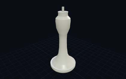 Schachfiguren – 3D-Druck-Generator – 3D-Druck Vorschau