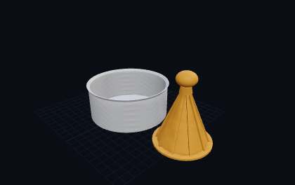 Zitruspresse (Hand) – 3D-Druck-Generator – 3D-Druck Vorschau