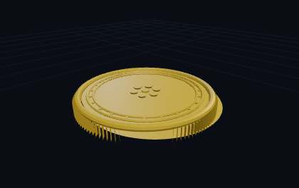 Muenze & Medaille – 3D-Druck-Generator – 3D-Druck Vorschau