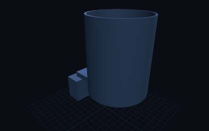 Cup Holder Studio – 3D-Druck-Generator – 3D-Druck Vorschau