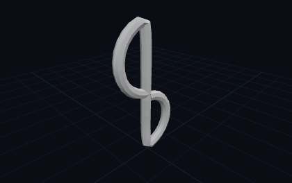 Gardinenhaken & Ringe – 3D-Druck-Generator – 3D-Druck Vorschau