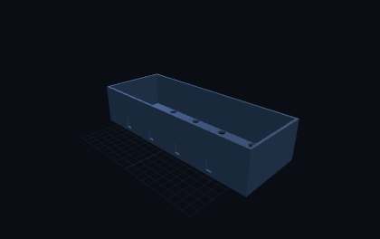Desk Cable Tray – 3D-Druck-Generator – 3D-Druck Vorschau