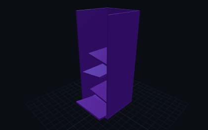 Wuerfelturm & Box – 3D-Druck-Generator – 3D-Druck Vorschau