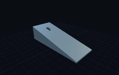 Tuer-Keil Dekorativ – 3D-Druck-Generator – 3D-Druck Vorschau