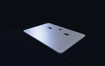 Teig- & Schüssel-Scraper – 3D-Druck-Generator – 3D-Druck Vorschau
