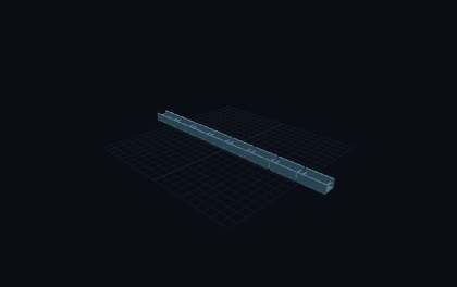 Kabelkette / Drag-Chain – 3D-Druck-Generator – 3D-Druck Vorschau