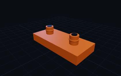 Bohrschablone – 3D-Druck-Generator – 3D-Druck Vorschau