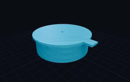 Getraenke-Schutzdeckel – 3D-Druck-Generator – 3D-Druck Vorschau