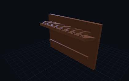 Drumstick-Halter – 3D-Druck-Generator – 3D-Druck Vorschau