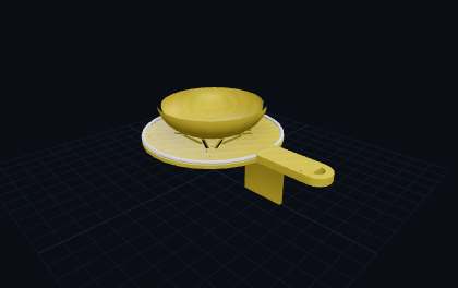 Eiertrenner – 3D-Druck-Generator – 3D-Druck Vorschau