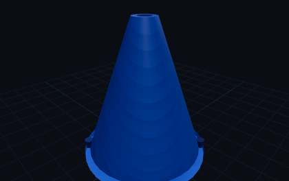 Luefter-Kanaele – 3D-Druck-Generator – 3D-Druck Vorschau