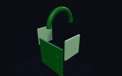 Gartenschlauch-Halter & Aufroller – 3D-Druck-Generator – 3D-Druck Vorschau