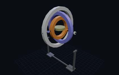 Gyroskop & Kreisel-Generator – 3D-Druck-Generator – 3D-Druck Vorschau