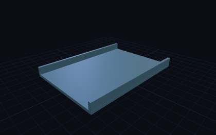 Festplattenhalter – 3D-Druck-Generator – 3D-Druck Vorschau