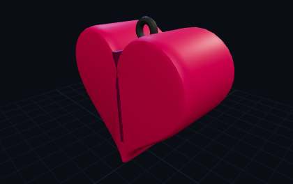 3D-Herz & Liebes-Deko – 3D-Druck-Generator – 3D-Druck Vorschau