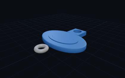 Schluesselanhaenger Generator – 3D-Druck-Generator – 3D-Druck Vorschau