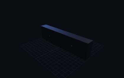 Knife Magnet Strip – 3D-Druck-Generator – 3D-Druck Vorschau