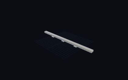 LED-Streifen Halter – 3D-Druck-Generator – 3D-Druck Vorschau