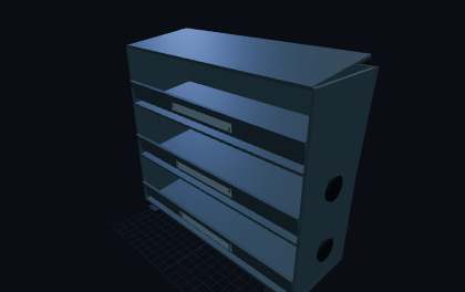 Briefhalter & Post-Organizer – 3D-Druck-Generator – 3D-Druck Vorschau