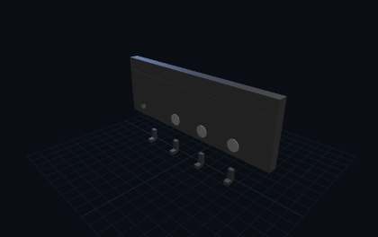 Magnet-Board & Werkzeug-Strip – 3D-Druck-Generator – 3D-Druck Vorschau