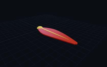 Ahornsamen-Flieger – 3D-Druck-Generator – 3D-Druck Vorschau