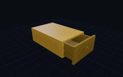 Streichholzbox – 3D-Druck-Generator – 3D-Druck Vorschau