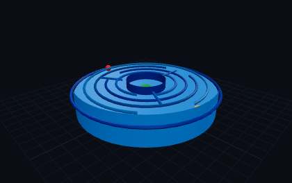 3D-Kugellabyrinth-Generator – 3D-Druck-Generator – 3D-Druck Vorschau