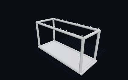 Mini-Fussballtor – 3D-Druck-Generator – 3D-Druck Vorschau