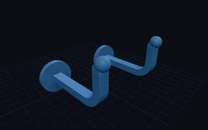 Ofenhandschuh-Haken (Paar) – 3D-Druck-Generator – 3D-Druck Vorschau