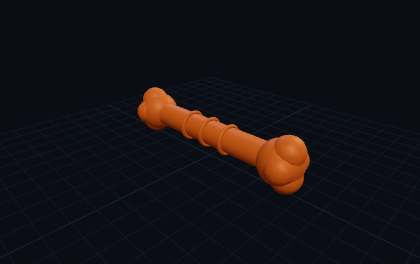 Haustier-Spielzeug – 3D-Druck-Generator – 3D-Druck Vorschau