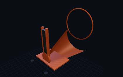 Handy-Verstaerker – 3D-Druck-Generator – 3D-Druck Vorschau
