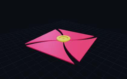 Windrad – 3D-Druck-Generator – 3D-Druck Vorschau