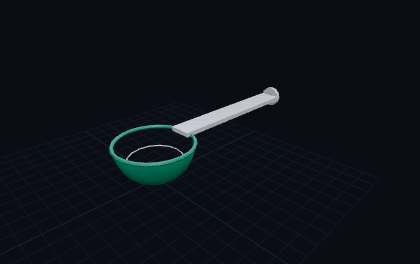 Portions-Helfer – 3D-Druck-Generator – 3D-Druck Vorschau