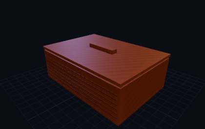 Geheimfach-Box – 3D-Druck-Generator – 3D-Druck Vorschau