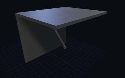 Regalwinkel & Konsole – 3D-Druck-Generator – 3D-Druck Vorschau