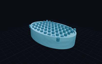 Seifenschale – 3D-Druck-Generator – 3D-Druck Vorschau